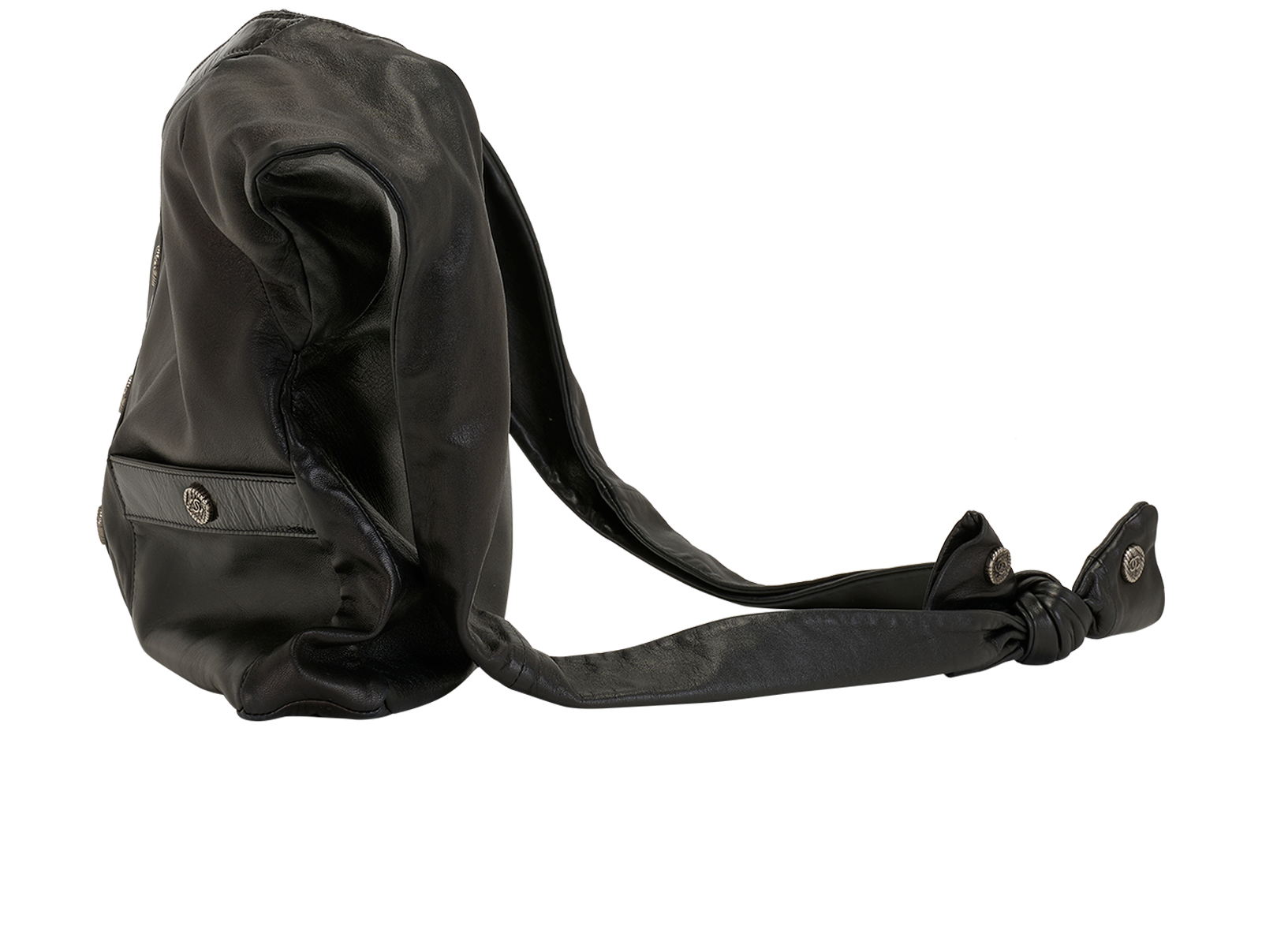 Girl Bag, &pound;2,100, Handbags, Black, Leather, Bottom view